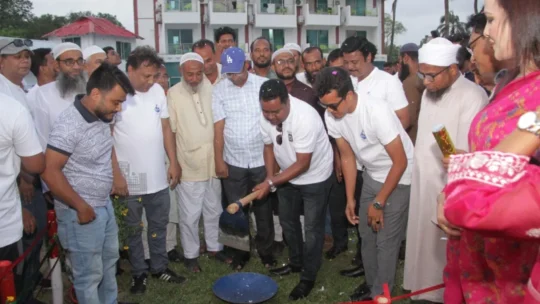 কুয়াকাটা সী-বিচের সাথে ‘হোটেল জানা-০১’ নির্মাণ করছে অ্যালায়েন্স বিল্ডার্স