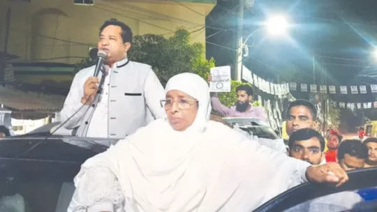 গাজীপুর সিটির নতুন মেয়র জায়েদা খাতুন