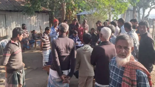 পিঠা খেতে গিয়ে বাসচাপায় নানি-নাতনির মৃত্যু