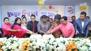 জমকালো আয়োজনে দৈনিক বজ্রশক্তির ১০ম প্রতিষ্ঠাবার্ষিকী উদ্যাপন