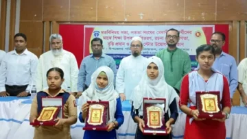 কেশবপুরে শিক্ষার্থীদের নিয়ে দুর্নীতি দমন কমিশনের নানা আয়োজন