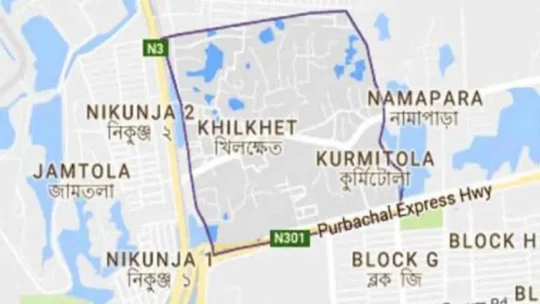 খিলক্ষেতে এক যুবক নিহত হ্য় ট্রেনে কাটা পরে