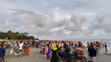 শীতের আমেজে কুয়াকাটা, পর্যটকদের ভিড়ে গতি ফিরছে ব্যবসা বাণিজ্যে