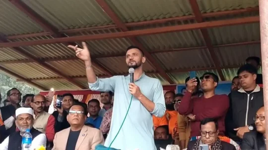খেলাধুলা দেখলে মাথা ঠিক থাকে না : মাশরাফি বিন মুর্তজা