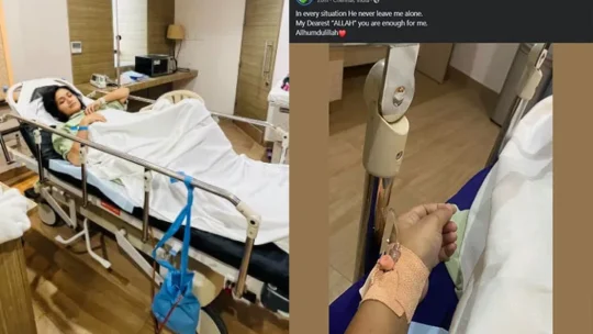 অপারেশন টেবিলে নাদিয়া