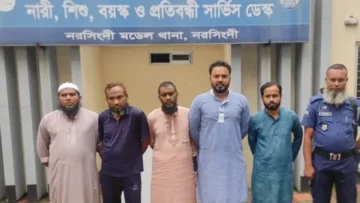 নরসিংদীতে নাশকতার মামলায় জামায়াতে আমিরসহ আটক ৫