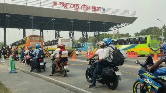 হাজার কোটি টাকা ছাড়িয়েছে পদ্মা সেতুর টোল আদায়