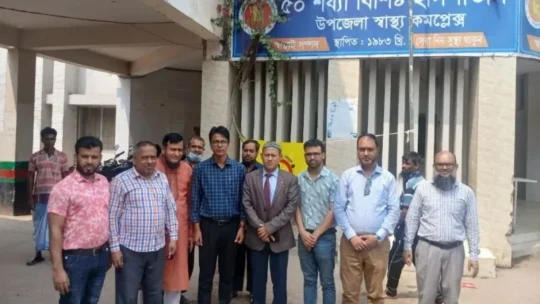 শ্রীপুর উপজেলা স্বাস্থ্য কমপ্লেক্সের উন্নয়নে তৎপর নতুন স্বাস্থ্য কর্মকর্তা