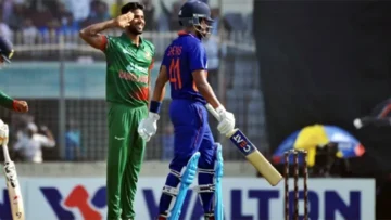 কোহলিকে আউট করে এবাদতের স্যালুট