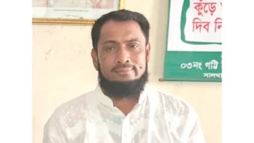 বিএনপি নেত্রীর গাড়ি বহরে হামলা ও ভাংচুর: সালথায় ইউপি চেয়ারম্যান আটক
