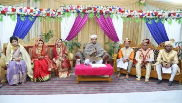 নোয়াখালীতে যৌতুকবিহীন তিন বিয়ে অনুষ্ঠিত