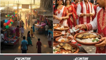 পহেলা বৈশাখের সেকাল-একাল; বিবর্তনের ধারাবাহিকতা