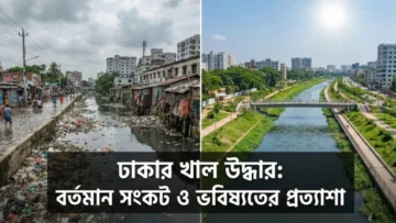 ঢাকার খাল উদ্ধার ও জলাবদ্ধতা নিরসন: পরবর্তী সরকারের কাছে প্রত্যাশা