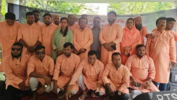 শ্রীপুর সাংবাদিক সমিতির আনন্দঘন পরিবেশে নববর্ষ ও ফ্যামিলি ডে উদযাপন