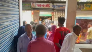মাদারীপুরে ৬টি স্বর্ণের দোকানে দুর্ধর্ষ ডাকাতি: কয়েক কোটি টাকার মালামাল লুট